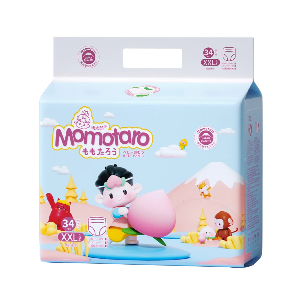Momotaro Japanese baby diapers Sample size 1 2 3 4 5 6 Happy baby diapers for sale