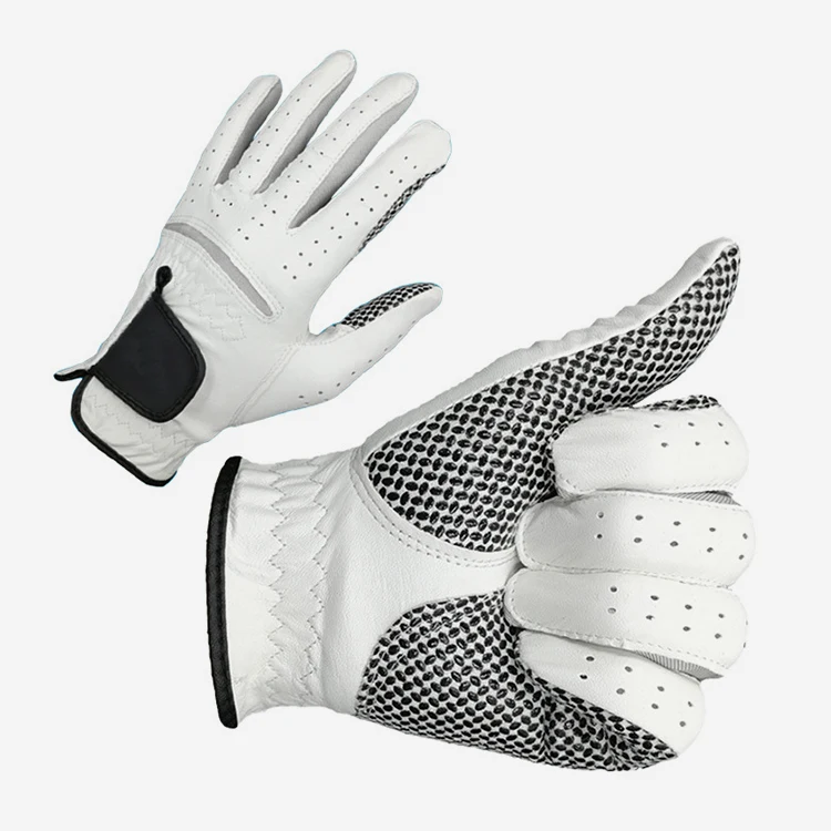 Yohi Golf Glove With Patented Natural Fit Technology Made from Long Lasting Durable Genuine Cabretta Leather Golf Glove Holder