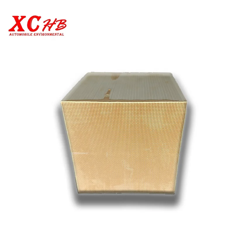 Fe-SCR Selective Catalytic Reduction Unit for Biogas Generator Set NOx filter Square ceramic carrier  can be customized