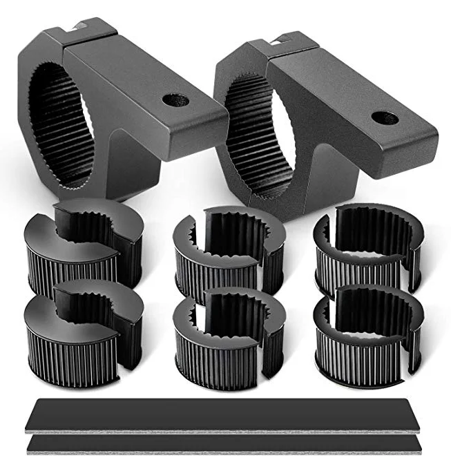 Универсальный монтажный кронштейн 1/1, 25/1, 75/2 дюйма, комплект светодиодных светильников для внедорожников JP UTV ATV грузовиков, световая балка, трубчатый зажим, кровельный рулон, клетка, держатель