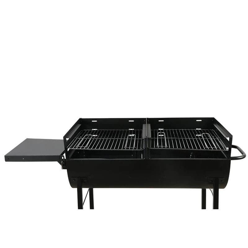 China manufacturer barbecue Portable grill trolley outdoor charcoal grills bbq for camping party