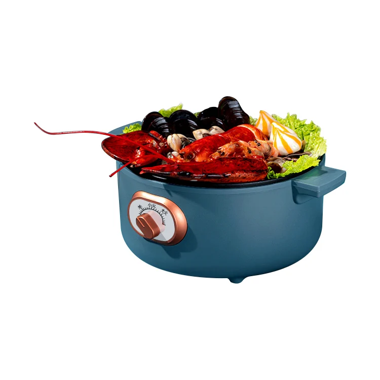 Electric Cooker Household Multi Function Mini Rice Hot Pot Stainless Steel Nonstick Cookware Electric Hot Pot