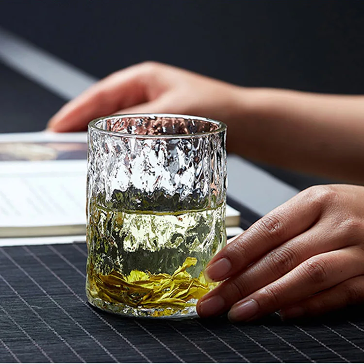 Heat Resistant Thickening  Borosilicate Glass Green Tea Cup