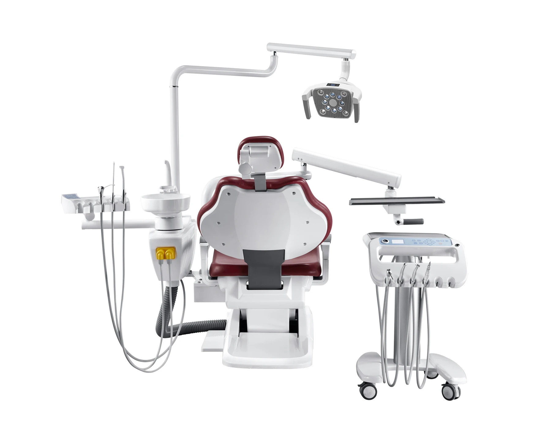 Hot Sale Dental Equipment Top Mounted 12 Hole LED Lamp Child Dental Chair For Dental Clinic