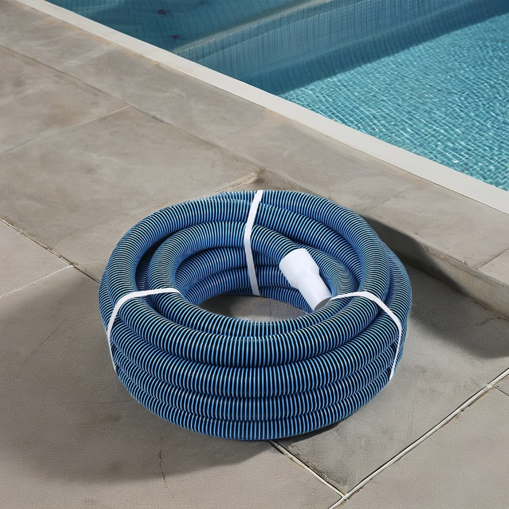 Anti-corrosion 1.5 inch 5-7mm Thickness Spiral Wrap PE Vacuum Plastic Water Hoses Swimming Pool Hose