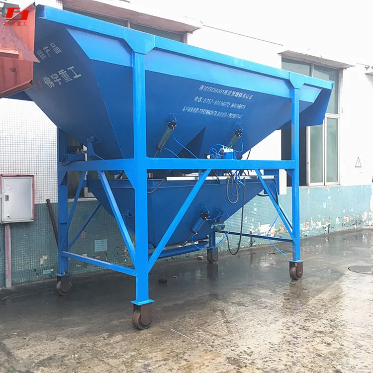 HPJ1200A concrete cement batcher Automate system operations Accurate ingredients electronic weighing fast speed