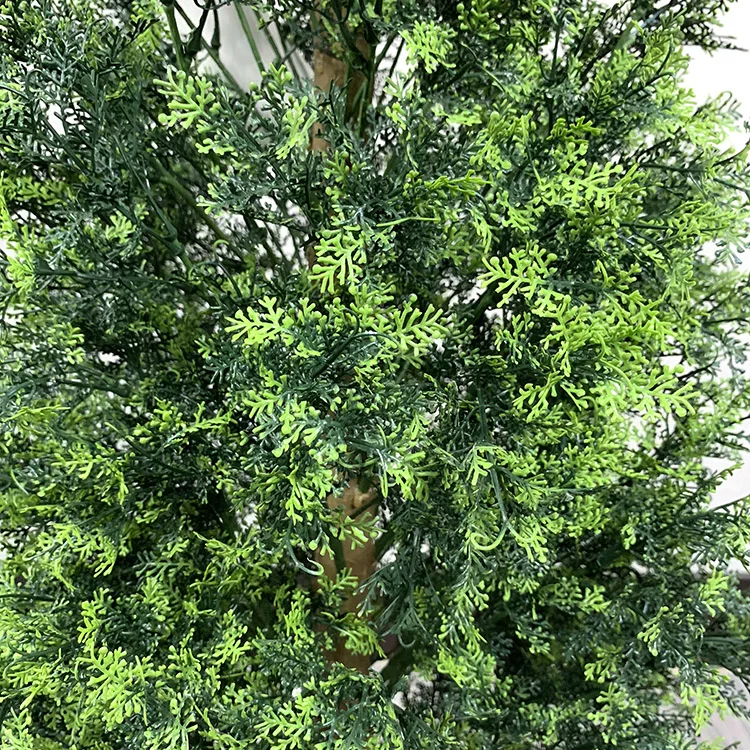 Custom Indoor Outdoor Garden Decorative 6ft Faux Evergreen Fake Pine Plant Artificial Green Cedar Cypress
