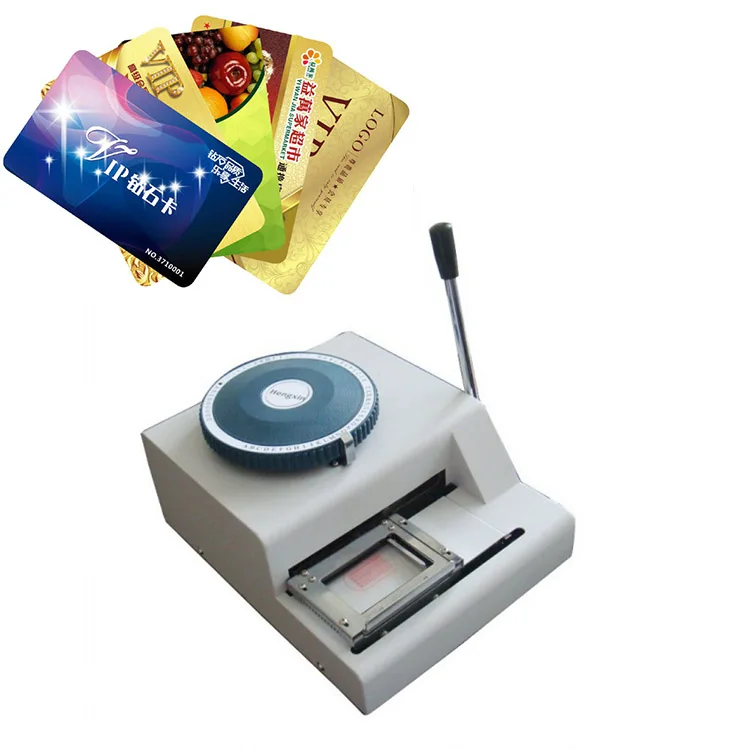 HD-70C 70 символов выбивать STEMPEL нового ручного тиснения машина ID карточки PVC эмбоссер