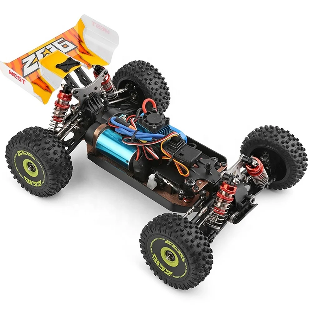 Новинка WLToys 144010 обновленный электрический бесщеточный двигатель 144001 1:14 гоночные автомобили игрушечные гусеничные машинки на радиоуправлении
