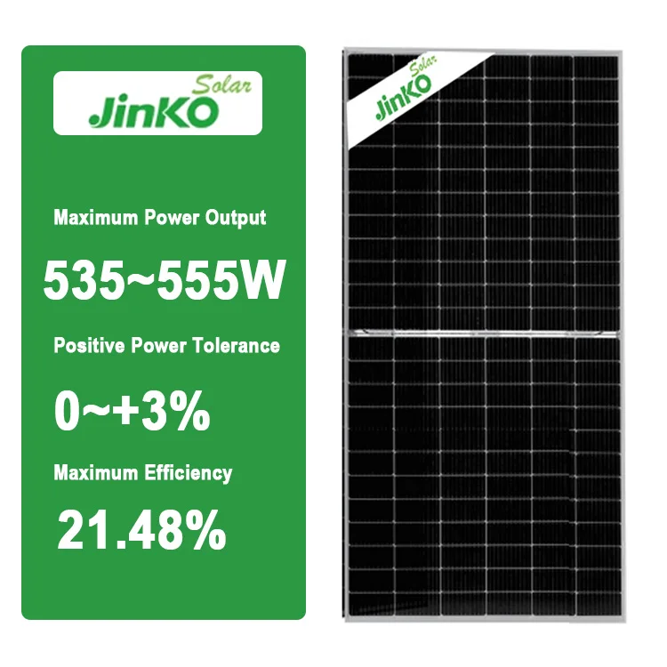 Высокоэффективный Jinko Tiger PRO 72hc-Bdvp 535 Вт 540 545 550 555 бифациальный модуль двойная стеклянная солнечная панель