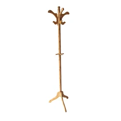 Best sell on amazon wood vertic coat rack stand bamboo standing coat rack