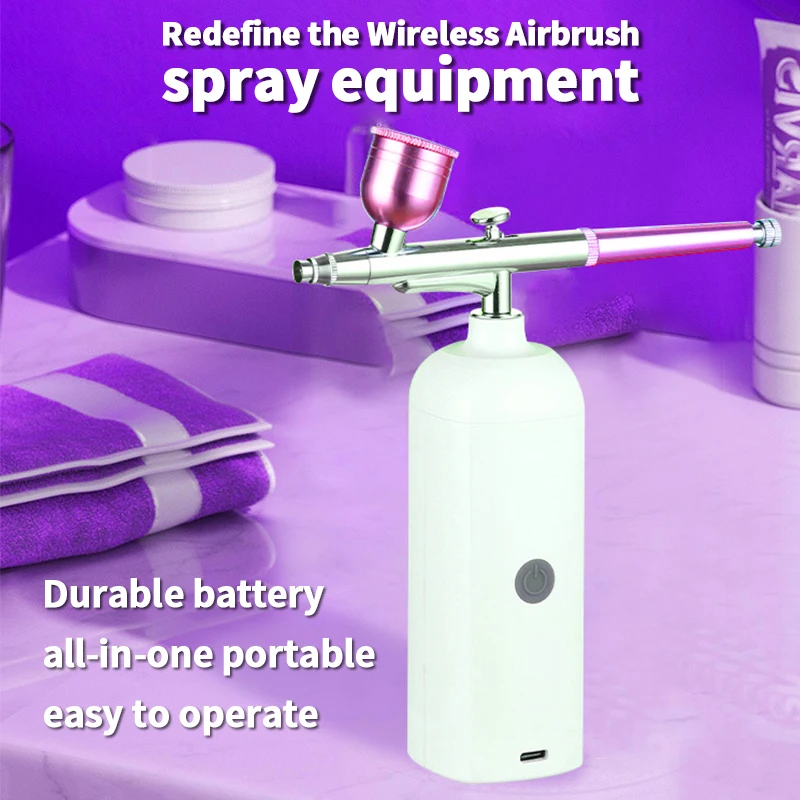 Multifunction High Grade Beauty Tool Wholesale Spray Face Nano Airbrush for Makeup  and Nail