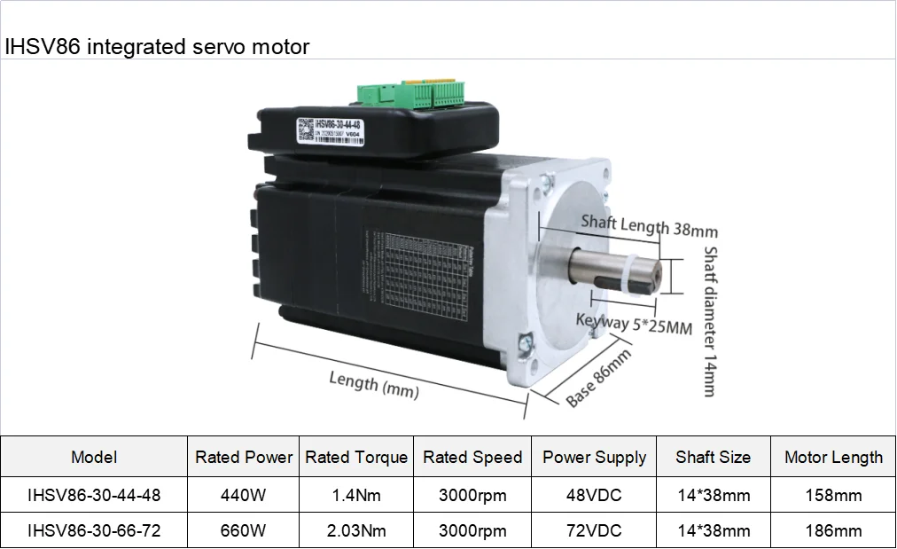 IHSS57-36-10 Nema 23 1 N.m 1.8 degree Hybrid Closed Loop Stepper Servo Motor Drive Encoder Kit
