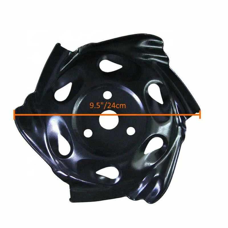 Carbon steel mower head weeding brush simple garden power tool accessories