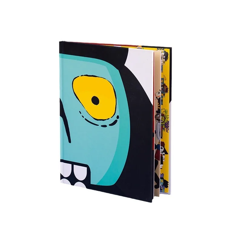 Professional Custom Hot Sale Full Color Printing Fancy Children Baby Hardcover Board Book