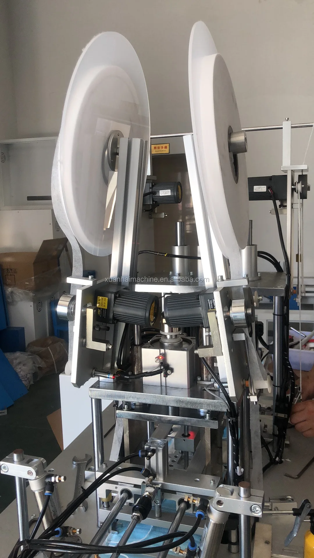 Automatic inner earloop ear loop ultrasonic welder welding machine