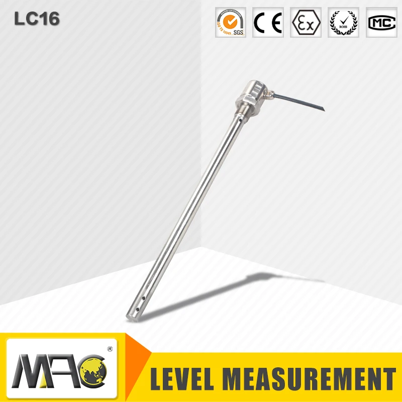 Емкостный цифровой датчик уровня резервуара воды Macsensor 4-20 мА