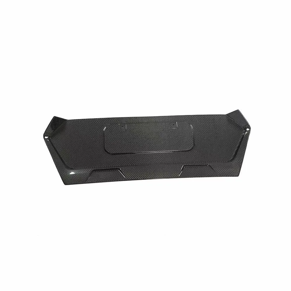 Carbon fiber Exclusive custom designed rear bumper license plate panel  for Corvette C8 rear bumper license plate frame panel