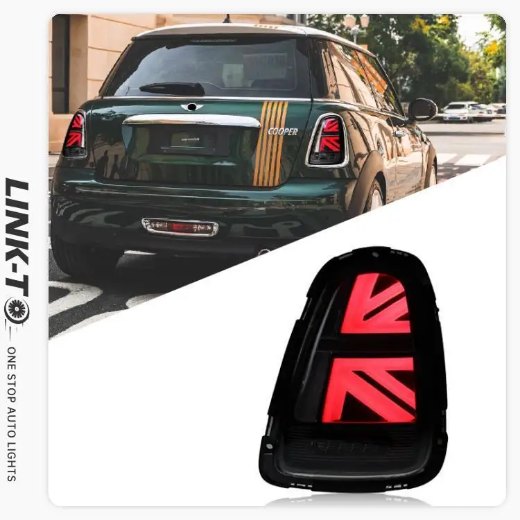 LINK-TO For Mini Cooper Modified Upgrade Rear Light Tail Light R56 R57 R58 R59 Rear Lamp LED 2007 2008 2009 2010 2011 2012 2013