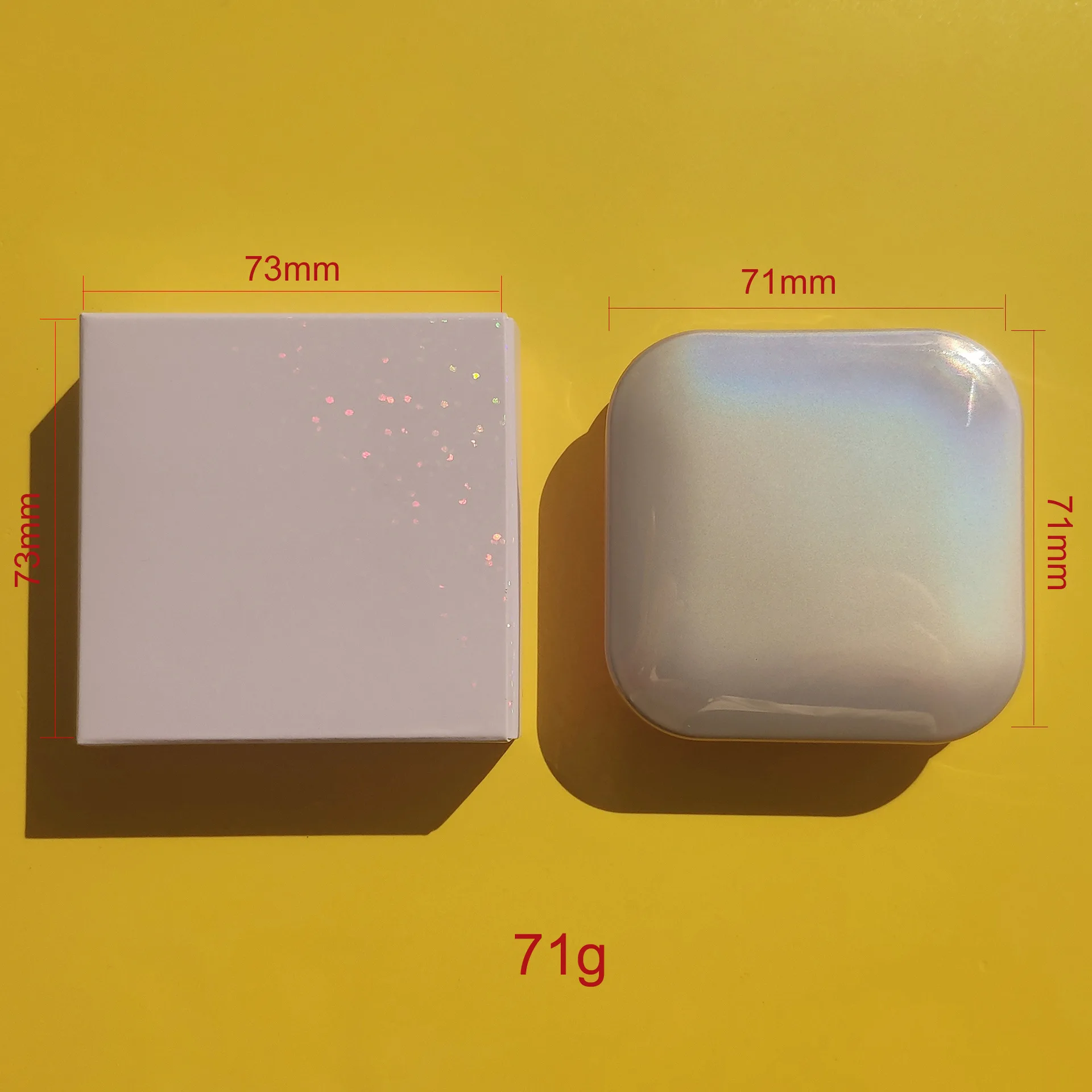 SENKA Custom LOGO Face Body Glow 12 color Private Label Single shimmer Bronzer Powder Highlighter Makeup Palette Private Label