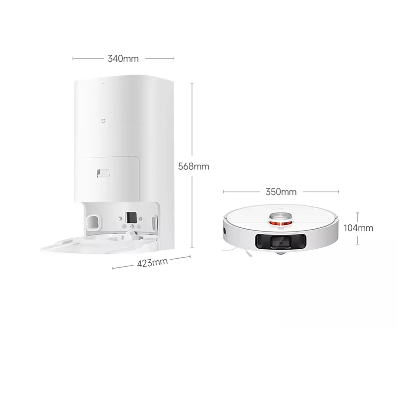 XIAOMI Omni 1S Robot with Self Cleaning Empty Dock Automatic Water Change System APP Control B116 Sweeper