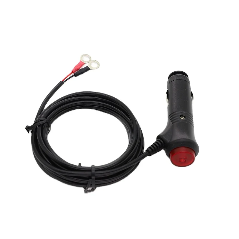 car ciggerette lighter plug female lighter plug Cable Car Power To DC Jack car cigarette lighter socket with dc power cord