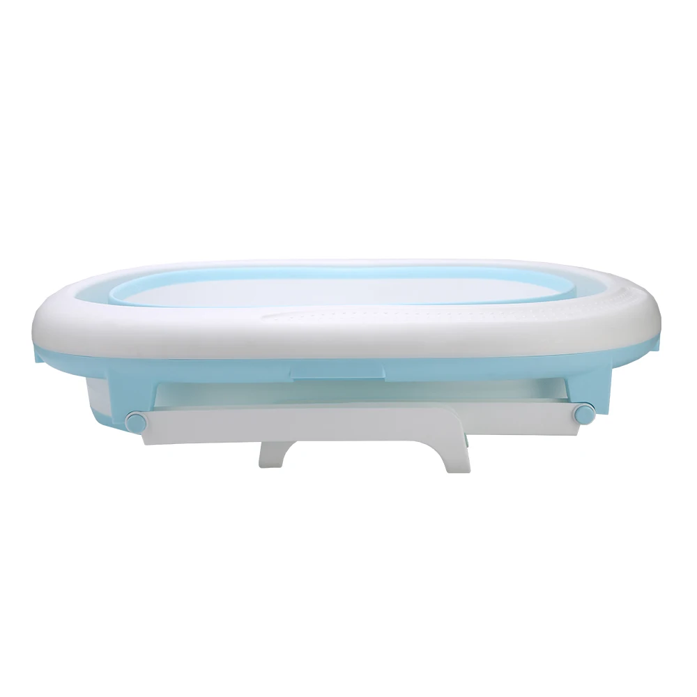 
Quality large plastic portable baby bathtub with four leg 