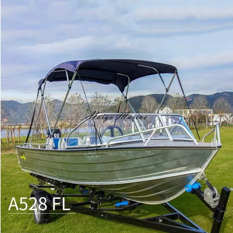 China manufacturer anti-skid deck fishing boat aluminum boat