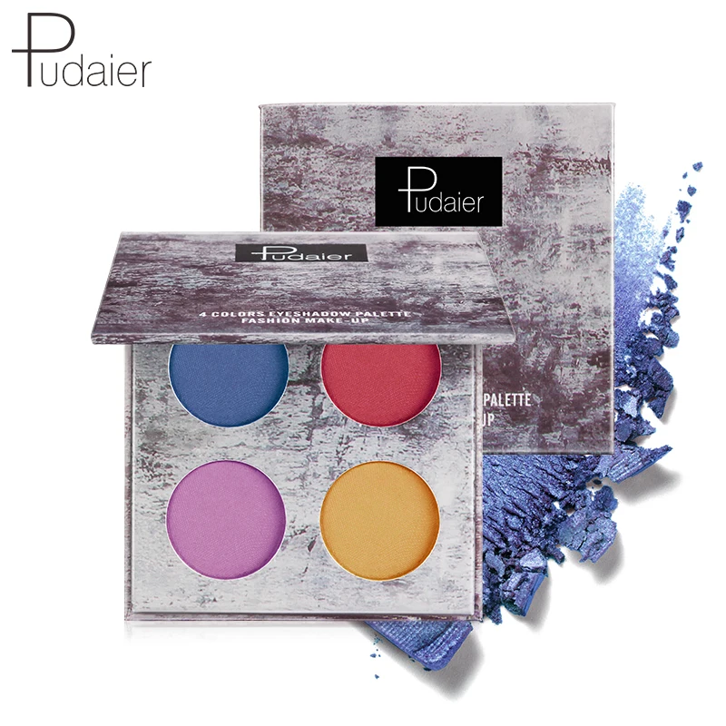 Eyeshadow Palette,Professional 4 Colors Eye Shadow Matte Shimmer Makeup Pallet