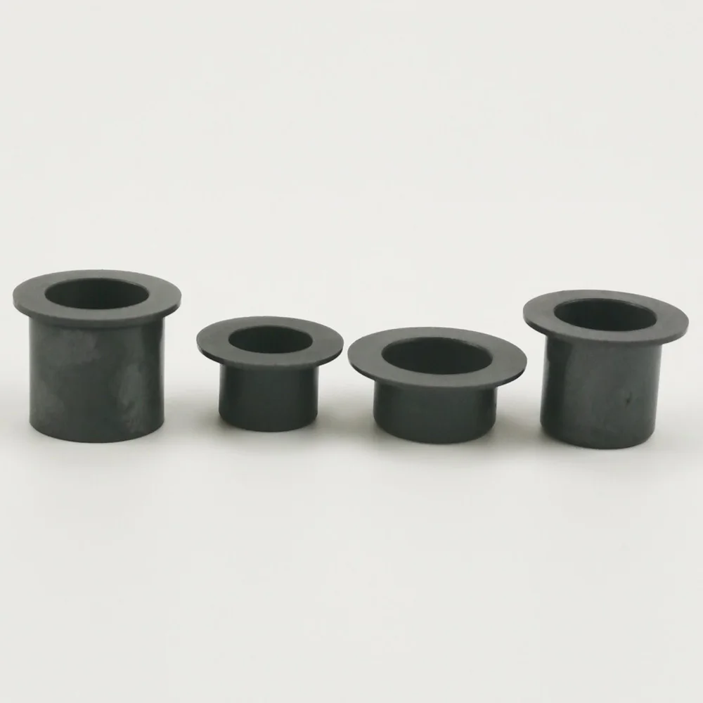 Customized Nylon Plastic Black Shouldered Bushing