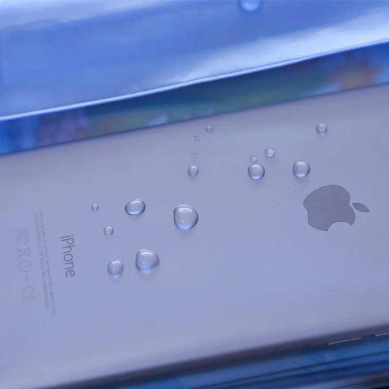 Customized Logo Waterproof Outdoor Sports Swimming PVC Mobile Phone Waterproof Bag Touch Screen Phone Bag