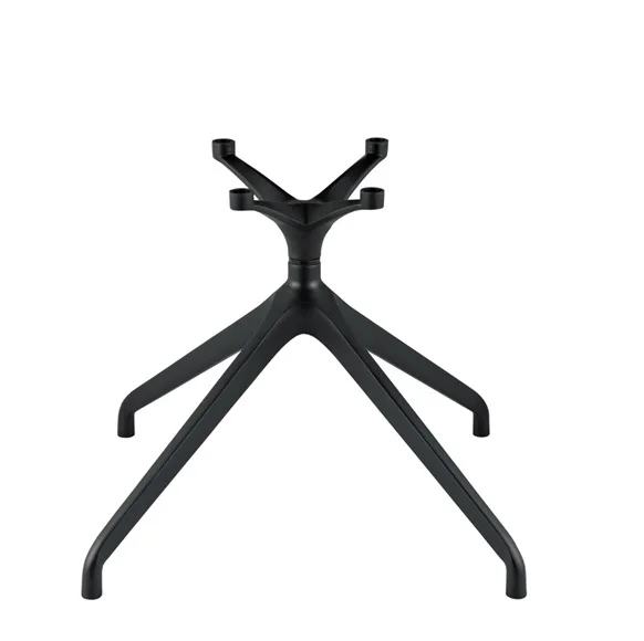 Office Chair Components Modern Office Furniture Parts Easy Installation Metal Chrome Swivel Chair Base