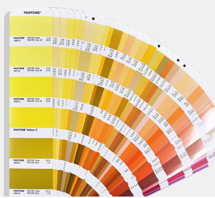 Pantone Color Chart Pantone Color Card