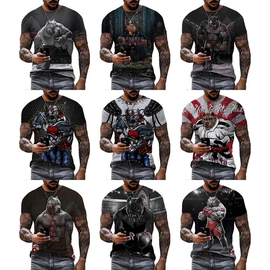 Factory OEM Tee Custom Unisex 3D Digital Printed Pattern Short Sleeve T-Shirts for Men Women