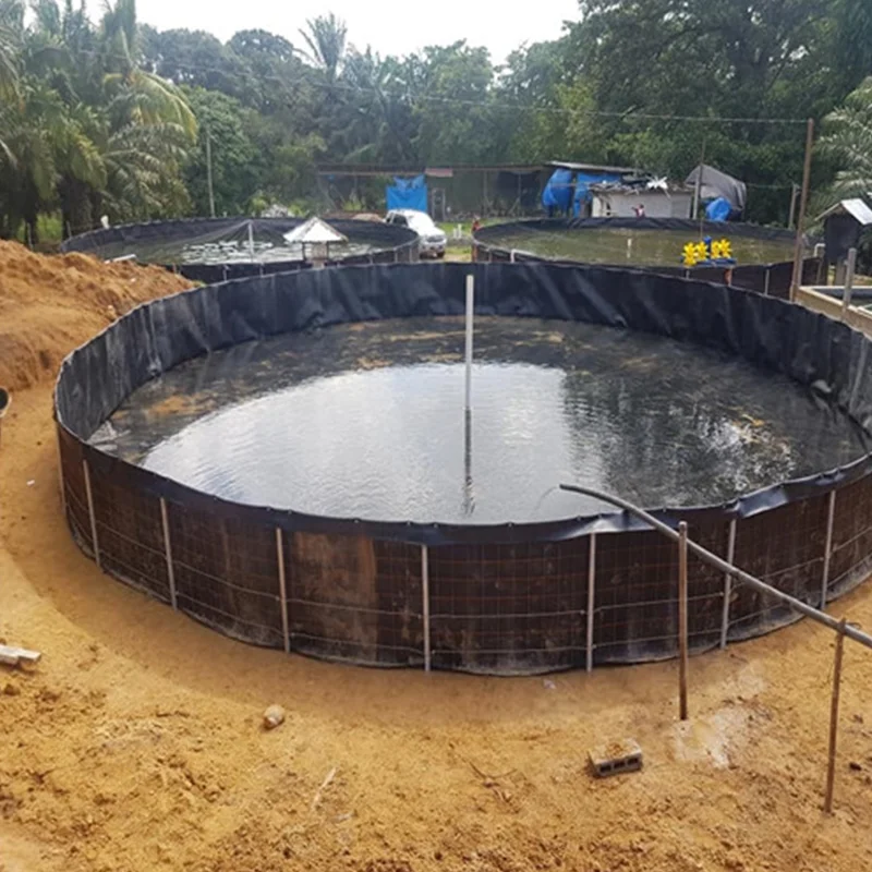 fish farm pond liner  geosynthetic clay liner weld machine geomembrane HDPE Geomembrane