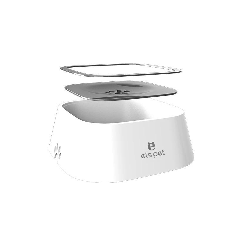 Hot selling pet water bowl dog bowl cat bowl for pets 1-2L capacity