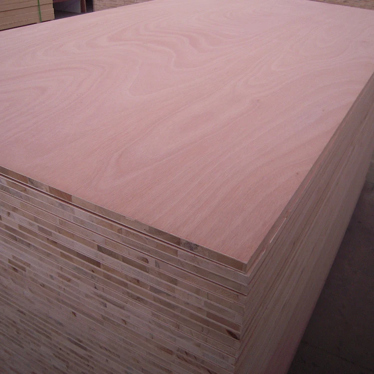 Hot Selling High Quality Standard Size 1220mm*2440mm Plain Laminated Wood Boards block board