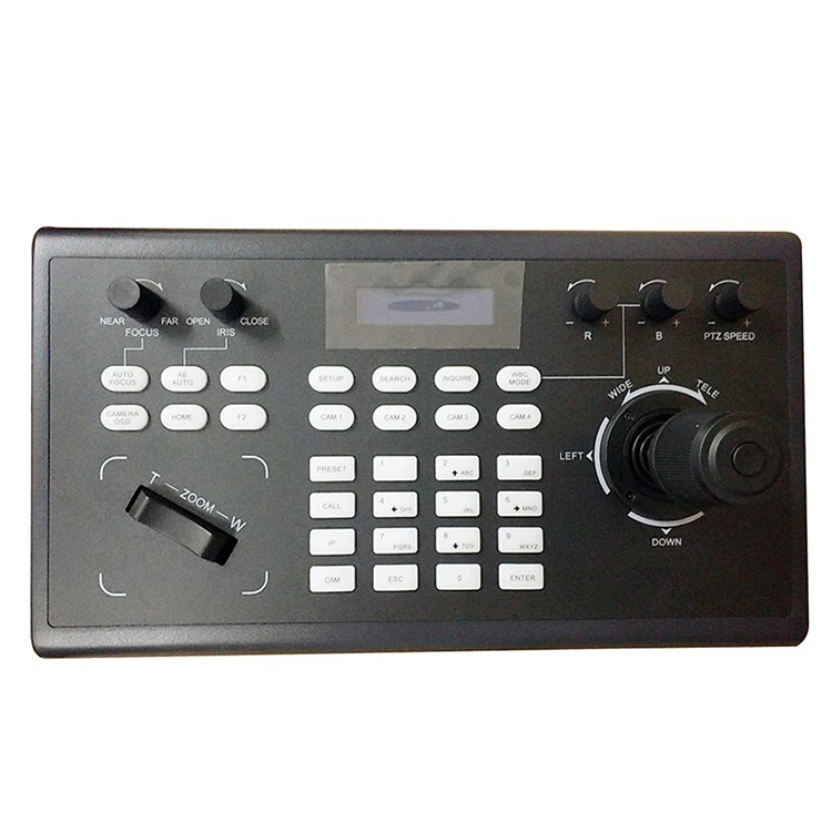 DAIPU-CK103 OEM ODM IP PTZ Video Conference Camera Control Visca-ONVIF PELCO 4D Joystick Controller for Live Events Broadcasting