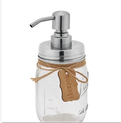 
Modern Bathroom Mason Jar Hand Soap Dispenser Lids 
