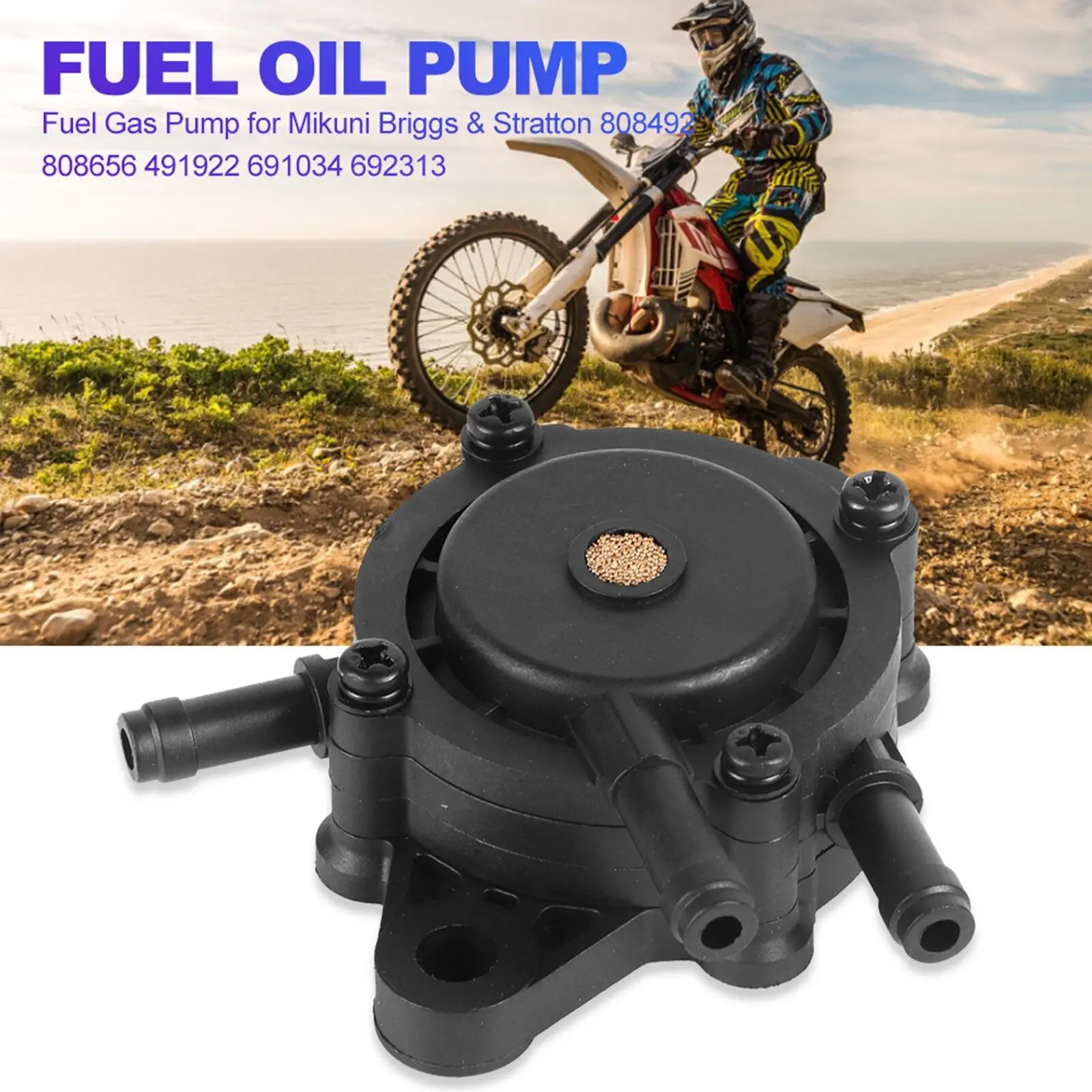 Топливный газовый насос для Mikuni Briggs & Stratton 808492 808656 491922 691034 69231 FS0