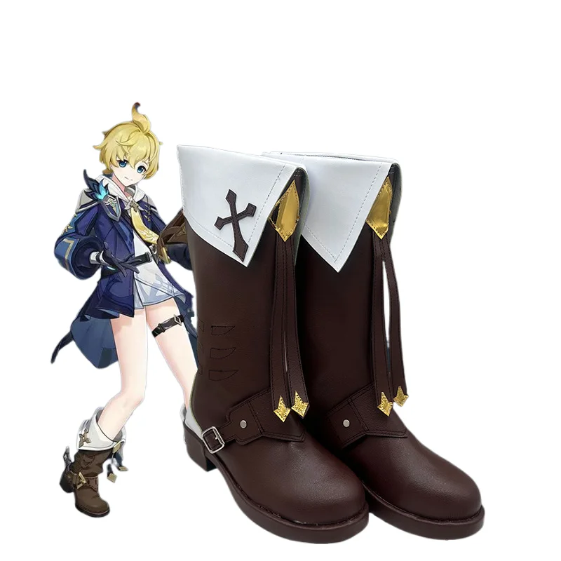 Original God Zhengtai Mika Cos Shoes Animation Two Yuan Show Comic-con Cosplay to Map Can Be Set