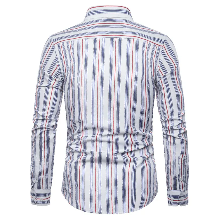 factory promotion wholesale mens long sleeve shirts for men slim