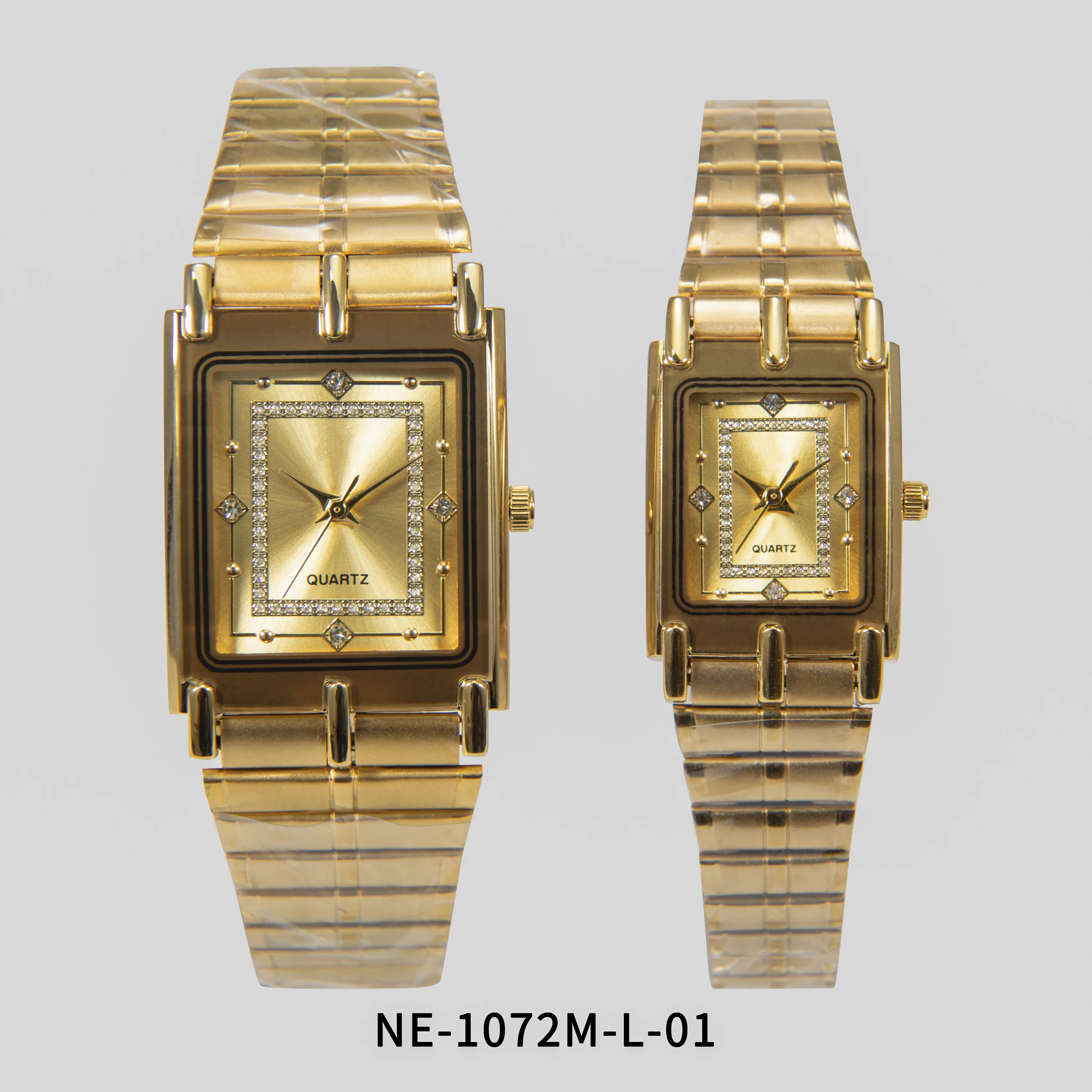 STAR RUDDER NE-1072M-L OEM wrist watch set,stainless steel premium watch for couple,Multi-function men quartz watch