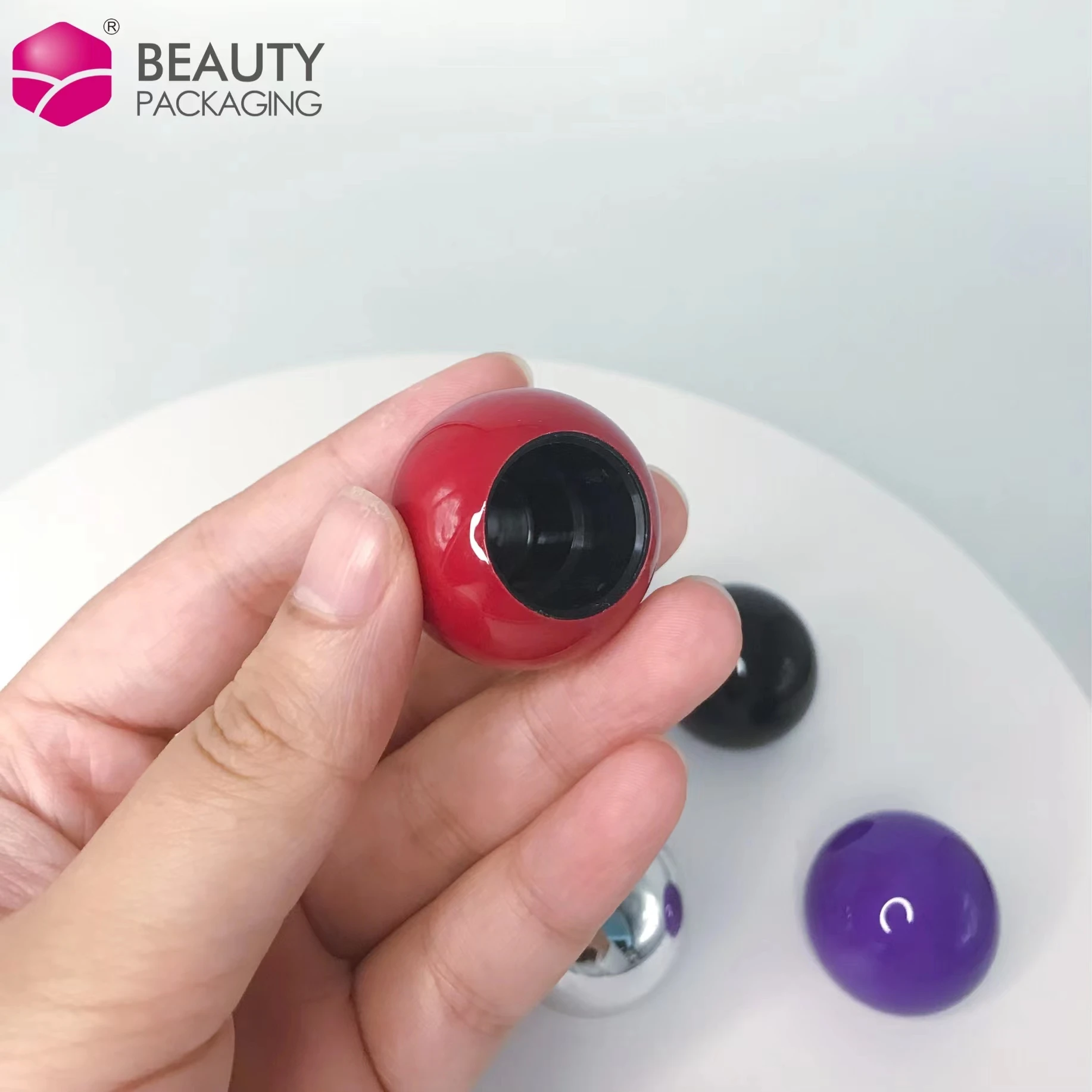 High Quality Customized Resin Marble Bottle Cap 50ml 100ml Round Glass Bottle With Resin Cap Perfume Lid 15mm