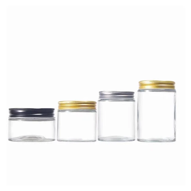 Wholesale Glass Jar Wide Mouth Mason Jars 8 Oz 16 Oz Glass Jar With Lid