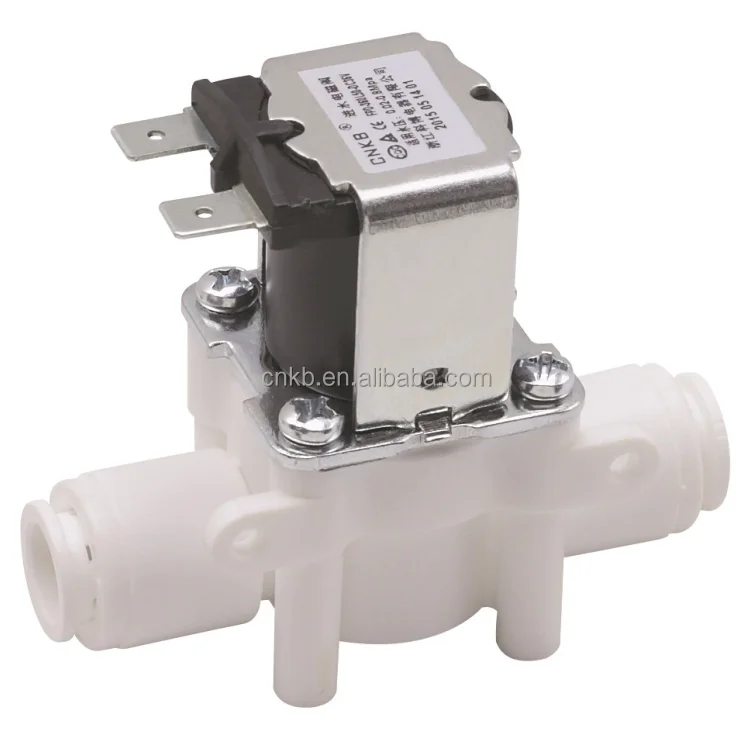 Cnkb 3/8 быстрого соединения пластичный электромагнитный клапан FPD-360L50 DC12V/24V/36V посудомоечная машина & воды керосиновый обогреватель