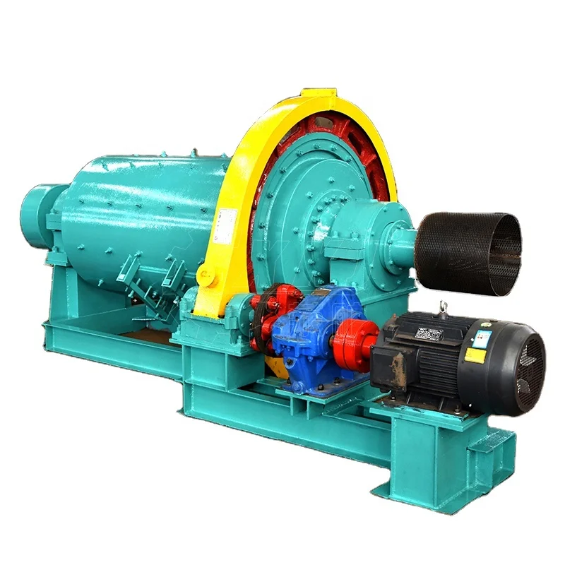 Small capacity 1tph  gold ore ball grind mill prices 900x1800 in Sudan