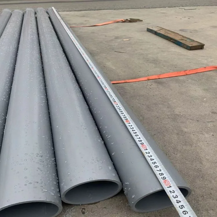 Rigid Nonmetallic Electrical Duct Fire Retardant PVC Conduit Pipe for Wiring Cable