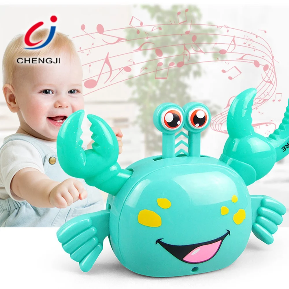 Лидер продаж на Amazon, дешевые пластиковые крабы, китайские электронные детские игрушки для детей