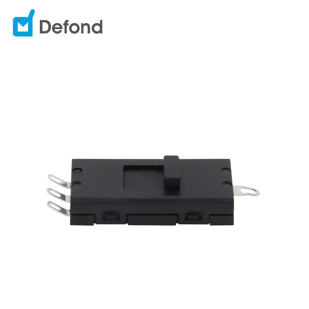 Solder Terminal 4 Position Miniature Sliding Door Light Switch Defond 1p3t Slide Switch BSB-1320-02-ABA73-01R